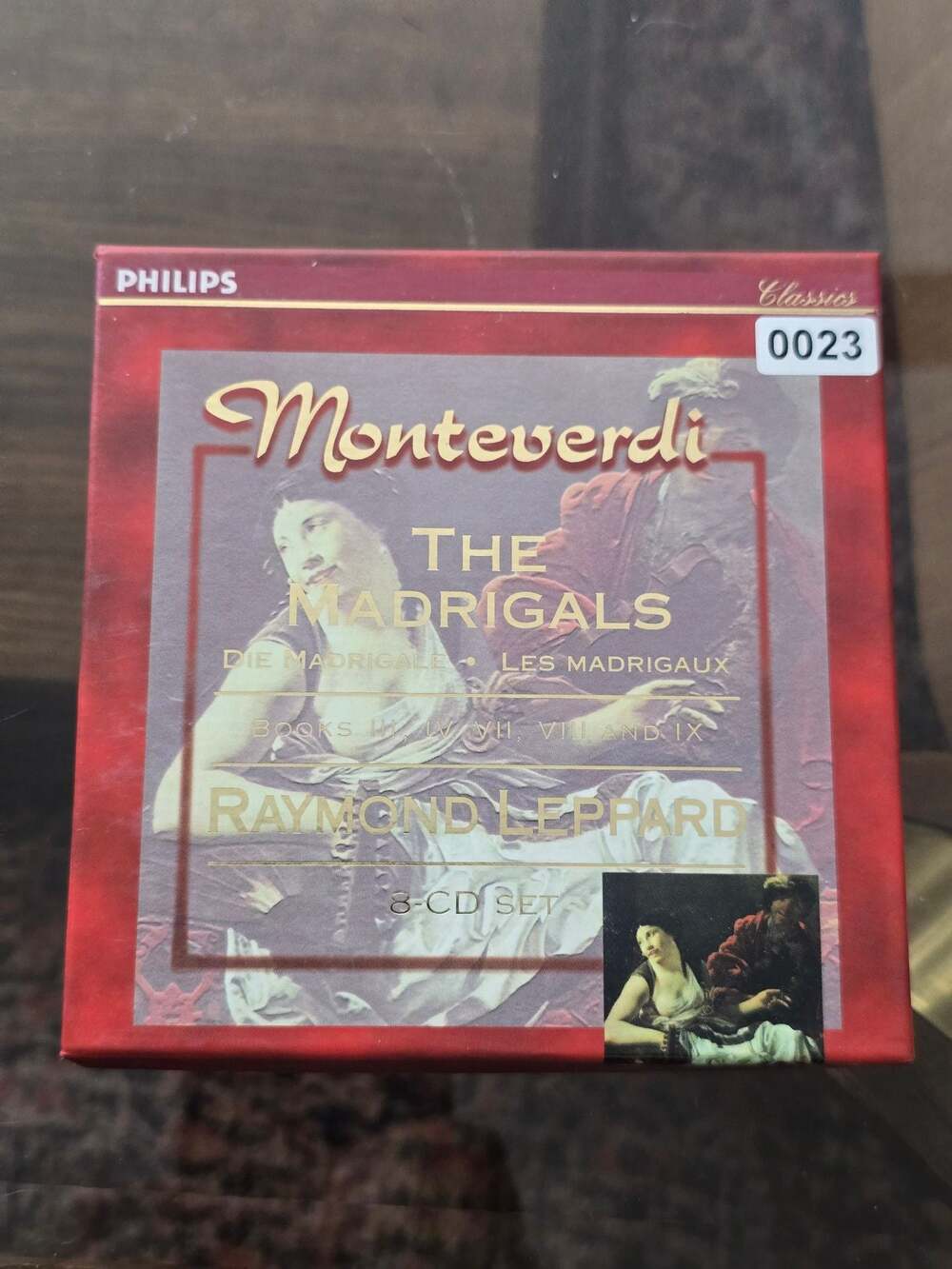 Monteverdi Madrigals Raymond Leppard 1999 CD Renaissance Baroque Vocal Music